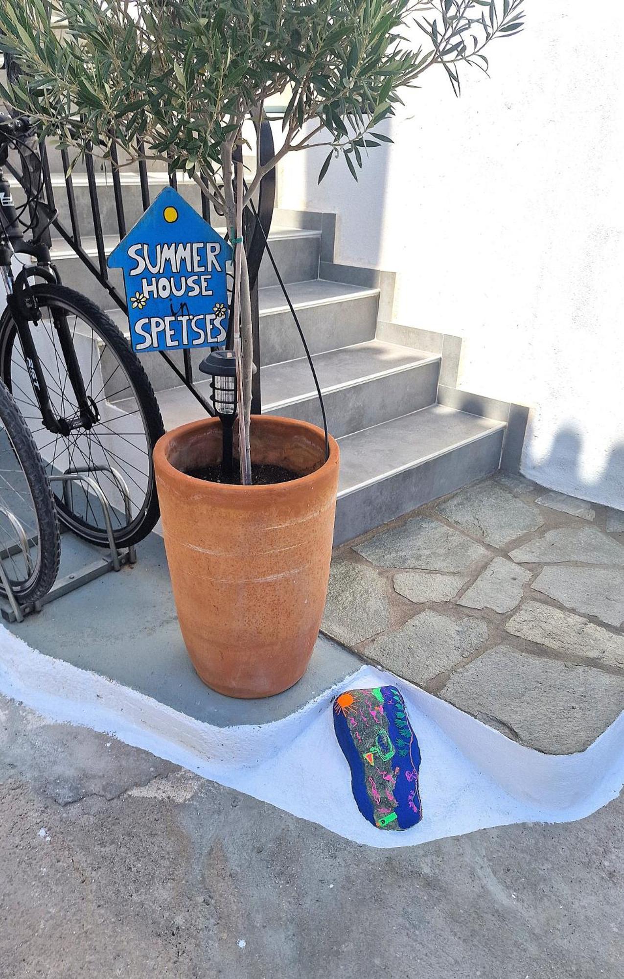 Summer House In Spetses Eksteriør billede